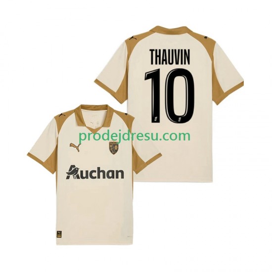 RC Lens Dresy Fotbal Florian Thauvin 10 Muž Alternativní 2025-2026 Krátký rukáv