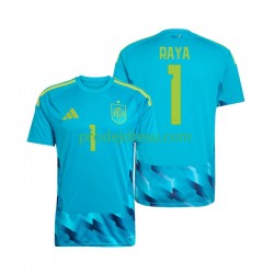 Španělsko Dresy Fotbal David Raya 1 Brankářské Muž Domácí World Cup 2026 Krátký rukáv