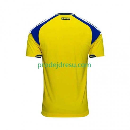 Švédsko Dresy Fotbal Muž Domácí 2026 Krátký rukáv
