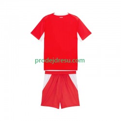 Švýcarsko Dresy Fotbal Dětský Domácí World Cup 2026 Krátký rukáv