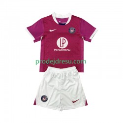 Dresy Fotbal Toulouse Dětský Venkovní 2025-2026 Krátký rukáv