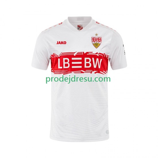 VfB Stuttgart Dresy Fotbal Muž Domácí 2025-2026 Krátký rukáv
