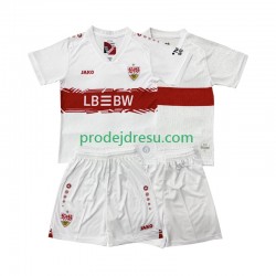 VfB Stuttgart Dresy Fotbal Dětský Domácí 2025-2026 Krátký rukáv