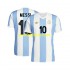 Argentina Dresy Fotbal Lionel Messi 10 50 Anniversary Muž Domácí Krátký rukáv