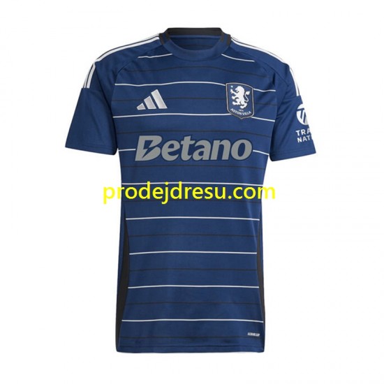 Aston Villa Dresy Fotbal Muž Alternativní 2024-2025 Krátký rukáv