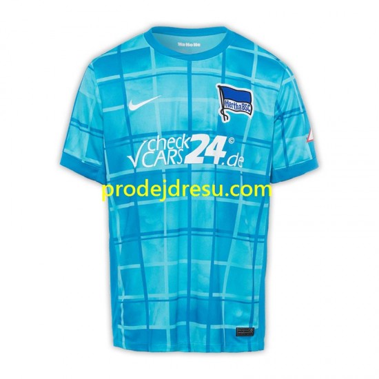 Hertha BSC Dresy Fotbal Muž Alternativní 2024-2025 Krátký rukáv