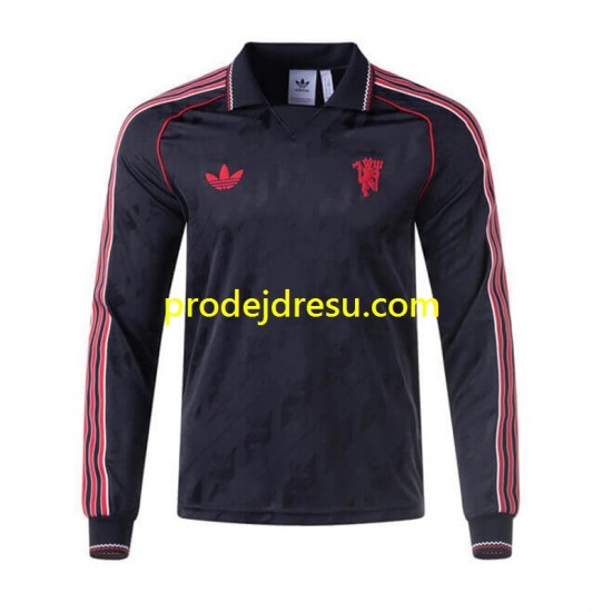 Manchester United Dresy Fotbal Special Muž Domácí 2024 Dlouhý rukáv