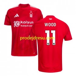 Nottingham Forest Dresy Fotbal Chris Wood 11 Muž Domácí 2024-2025 Krátký rukáv