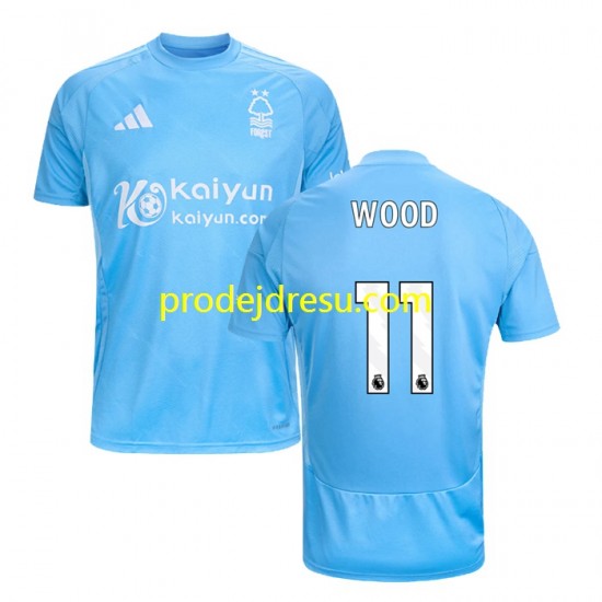 Nottingham Forest Dresy Fotbal Chris Wood 11 Muž Alternativní 2024-2025 Krátký rukáv