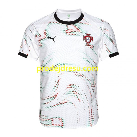 Portugalsko Dresy Fotbal Muž Venkovní 2025 Krátký rukáv