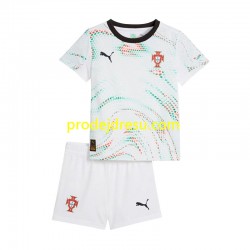 Portugalsko Dresy Fotbal Dětský Venkovní 2025 Krátký rukáv