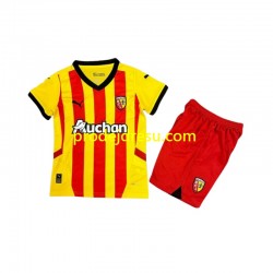 RC Lens Dresy Fotbal Dětský Domácí 2024-2025 Krátký rukáv
