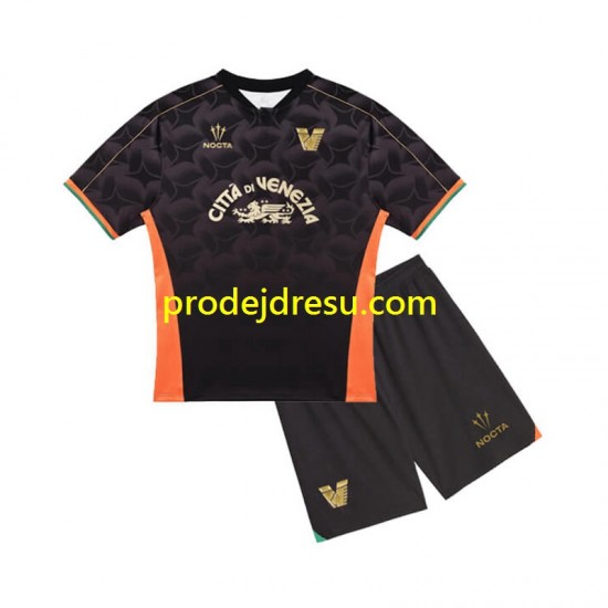 Venezia Dresy Fotbal Dětský Domácí 2024-2025 Krátký rukáv