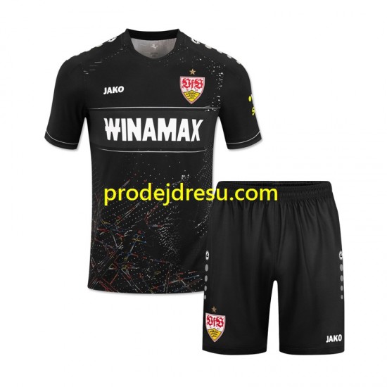 VfB Stuttgart Dresy Fotbal Dětský Alternativní 2024-2025 Krátký rukáv
