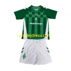 Dresy Fotbal Werder Bremen Dětský Domácí 2024-2025 Krátký rukáv