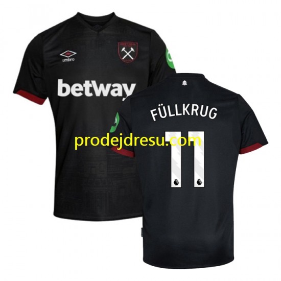 West Ham United Dresy Fotbal FULLKRUG 11 Muž Venkovní 2024-2025 Krátký rukáv