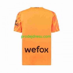 AC Milán Dresy Fotbal Brankářské Muž Venkovní 2023-2024 Krátký rukáv