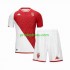AS Monaco Dresy Fotbal Dětský Domácí 2023-2024 Krátký rukáv