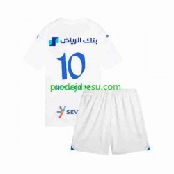 Dresy Fotbal Al Hilal Neymar JR 10 Dětský Venkovní 2023-2024 Krátký rukáv