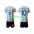Argentina Dresy Fotbal Maradona 10 2020-2021 Dětský Domácí Krátký rukáv