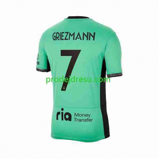 Atlético Madrid Dresy Fotbal 2 Antoine Griezmann 7 Muž Alternativní 2023-2024 Krátký rukáv