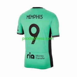 Atlético Madrid Dresy Fotbal 2 Memphis Depay 9 Muž Alternativní 2023-2024 Krátký rukáv