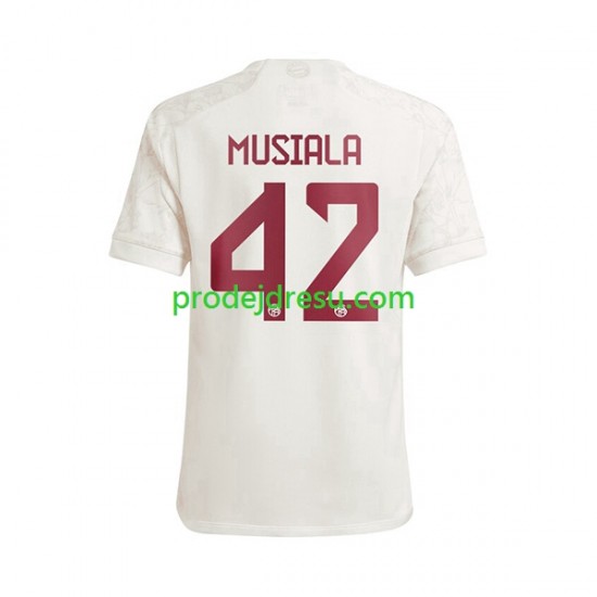 FC Bayern Mnichov Dresy Fotbal Jamal Musiala 42 Muž Alternativní 2023-2024 Krátký rukáv