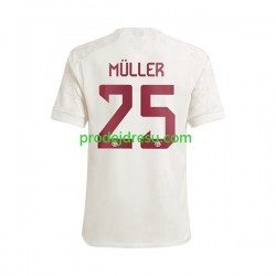 FC Bayern Mnichov Dresy Fotbal Thomas Muller 25 Muž Alternativní 2023-2024 Krátký rukáv