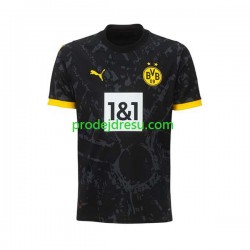 Borussia Dortmund Dresy Fotbal Muž Venkovní 2023-2024 Krátký rukáv