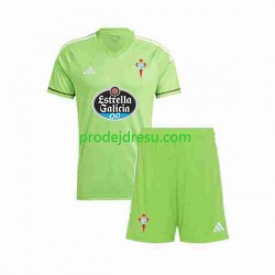 Celta de Vigo Dresy Fotbal Brankářské Dětský Domácí 2023-2024 Krátký rukáv