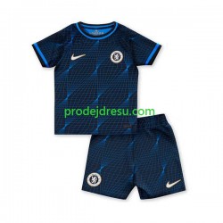 Chelsea Dresy Fotbal Dětský Venkovní 2023-2024 Krátký rukáv