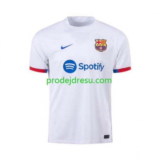 FC Barcelona Dresy Fotbal Muž Venkovní 2023-2024 Krátký rukáv