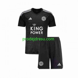 Leicester City Dresy Fotbal Brankářské Dětský Alternativní 2023-2024 Krátký rukáv