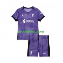 Liverpool Dresy Fotbal Dětský Alternativní 2023-2024 Krátký rukáv
