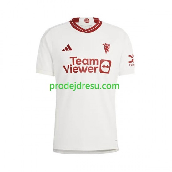 Manchester United Dresy Fotbal Muž Alternativní 2023-2024 Krátký rukáv