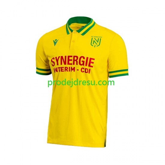 Nantes Dresy Fotbal Muž Domácí 2023-2024 Krátký rukáv