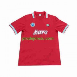SSC Neapol Dresy Fotbal 1988 1989 Retro Muž Alternativní Krátký rukáv