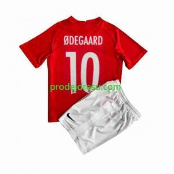 Norsko Dresy Fotbal ODEGAARD 10 Dětský Domácí 2022 Krátký rukáv