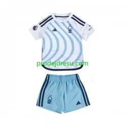 Nottingham Forest Dresy Fotbal Dětský Venkovní 2023-2024 Krátký rukáv