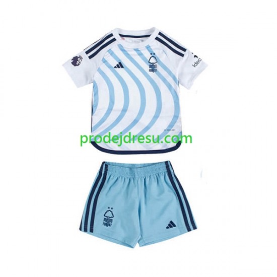 Nottingham Forest Dresy Fotbal Dětský Venkovní 2023-2024 Krátký rukáv