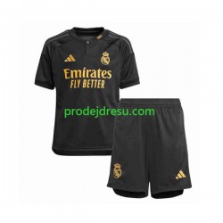Real Madrid Dresy Fotbal Dětský Alternativní 2023-2024 Krátký rukáv