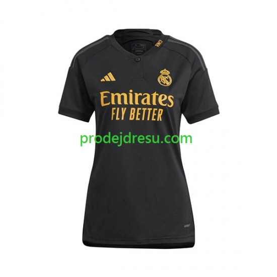 Real Madrid Dresy Fotbal Žena Alternativní 2023-2024 Krátký rukáv
