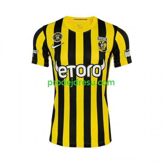 SBV Vitesse Dresy Fotbal Muž Domácí 2022-2023 Krátký rukáv