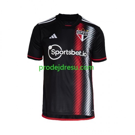 Sao Paulo Dresy Fotbal Muž Alternativní 2023-2024 Krátký rukáv