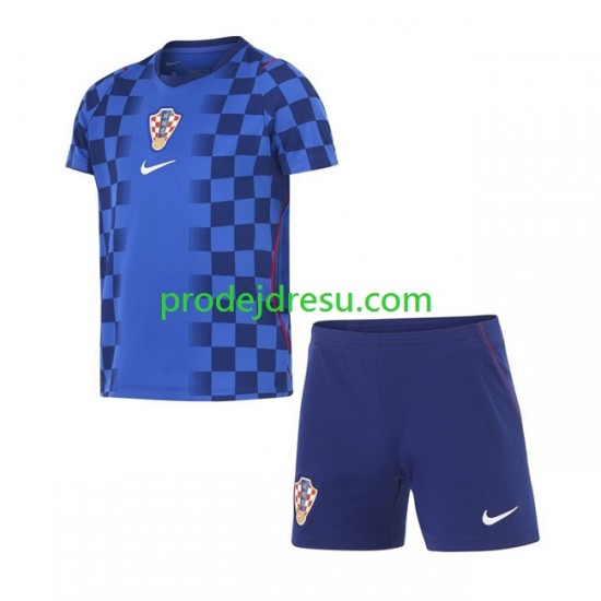 Chorvatsko Dresy Fotbal Dětský Venkovní World Cup 2026 Krátký rukáv