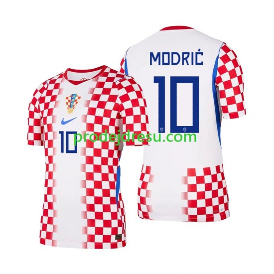 Chorvatsko Dresy Fotbal Modrić Luka 10 Muž Domácí World Cup 2026 Krátký rukáv