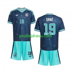 Německo Dresy Fotbal Leroy Sane 19 Dětský Venkovní World Cup 2026 Krátký rukáv