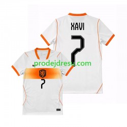 Nizozemsko Dresy Fotbal Xavi Simons 7 Muž Venkovní World Cup 2026 Krátký rukáv