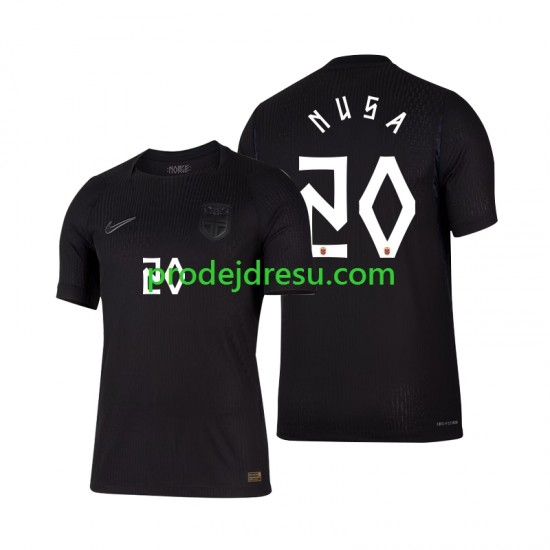 Norsko Dresy Fotbal Antonio nusa 20 Muž Venkovní World Cup 2026 Krátký rukáv
