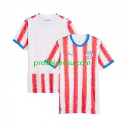 Dresy Fotbal Paraguay Muž Domácí World Cup 2026 Krátký rukáv